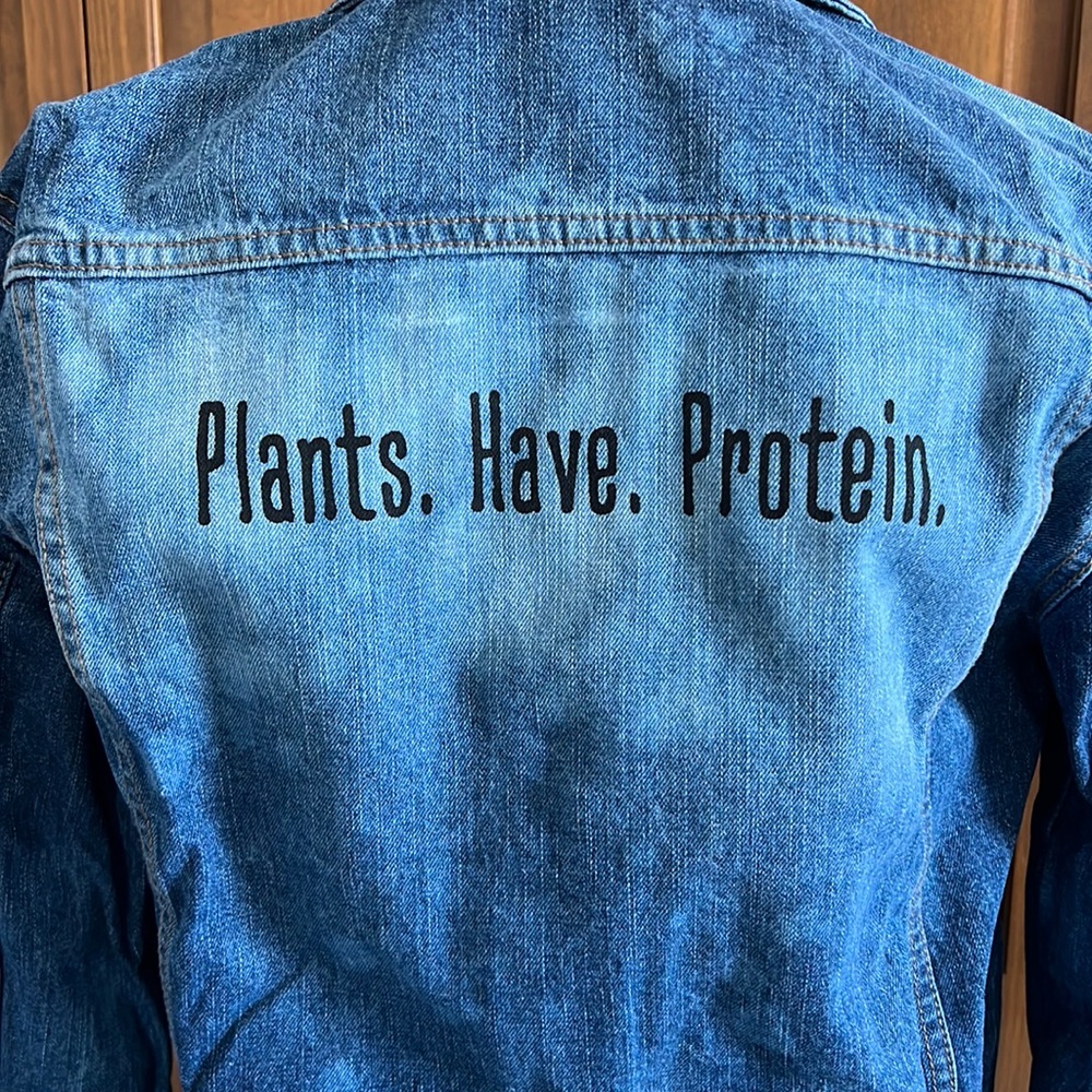 Customized Vegan Denim Jacket